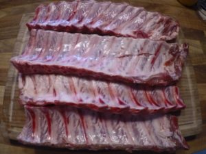 Spareribs mit Haut