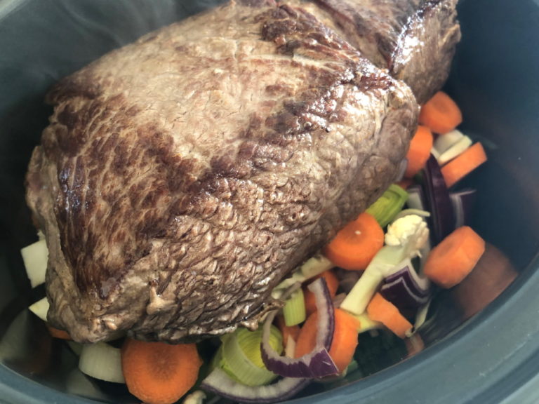 Rinderbraten in Malzbier und Rotwein - langsamkochen.de