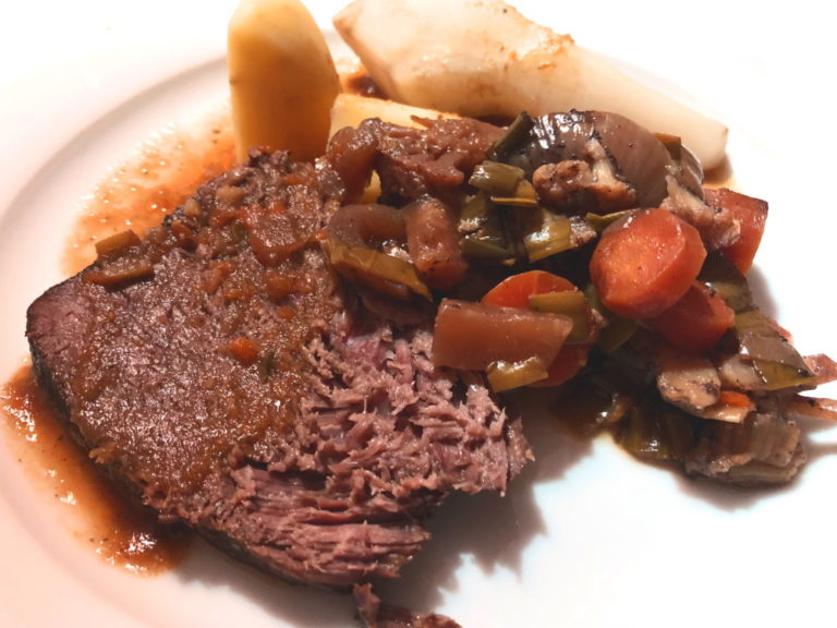Rinderbraten in Malzbier und Rotwein - langsamkochen.de